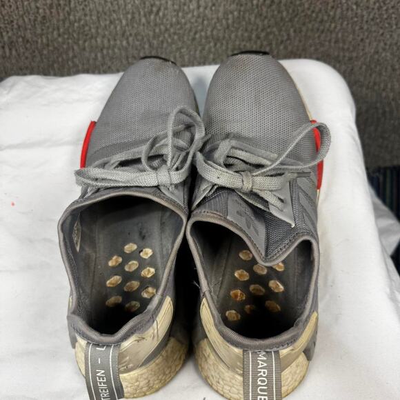 Mens Grey and white adidas NMD Size: 10.5 - Picture 2 of 6